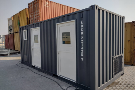 WORK-IN-A-BOX modular office interior
